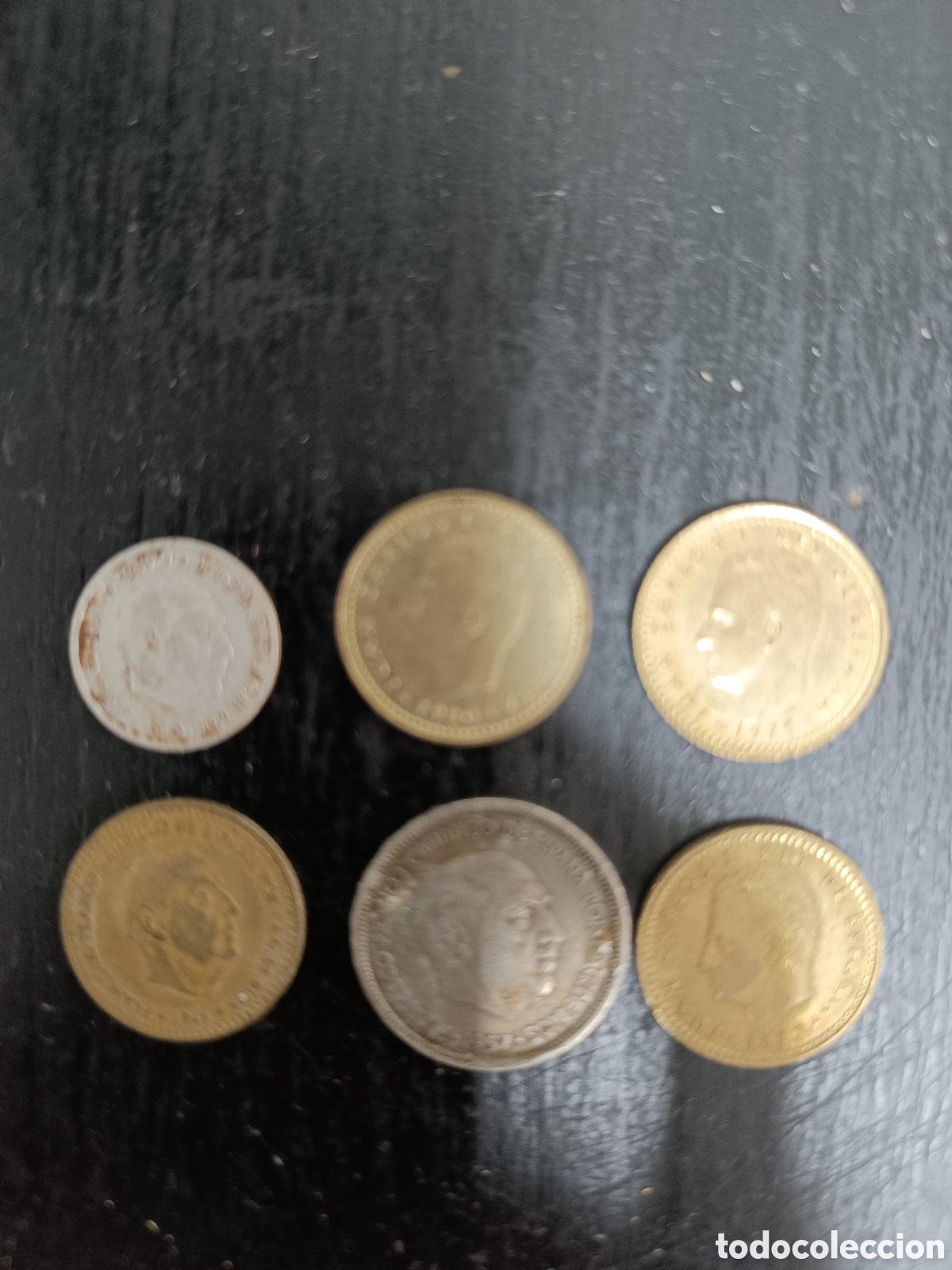 Monedas Franco: Lote de monedas peseta y duro - Foto 1