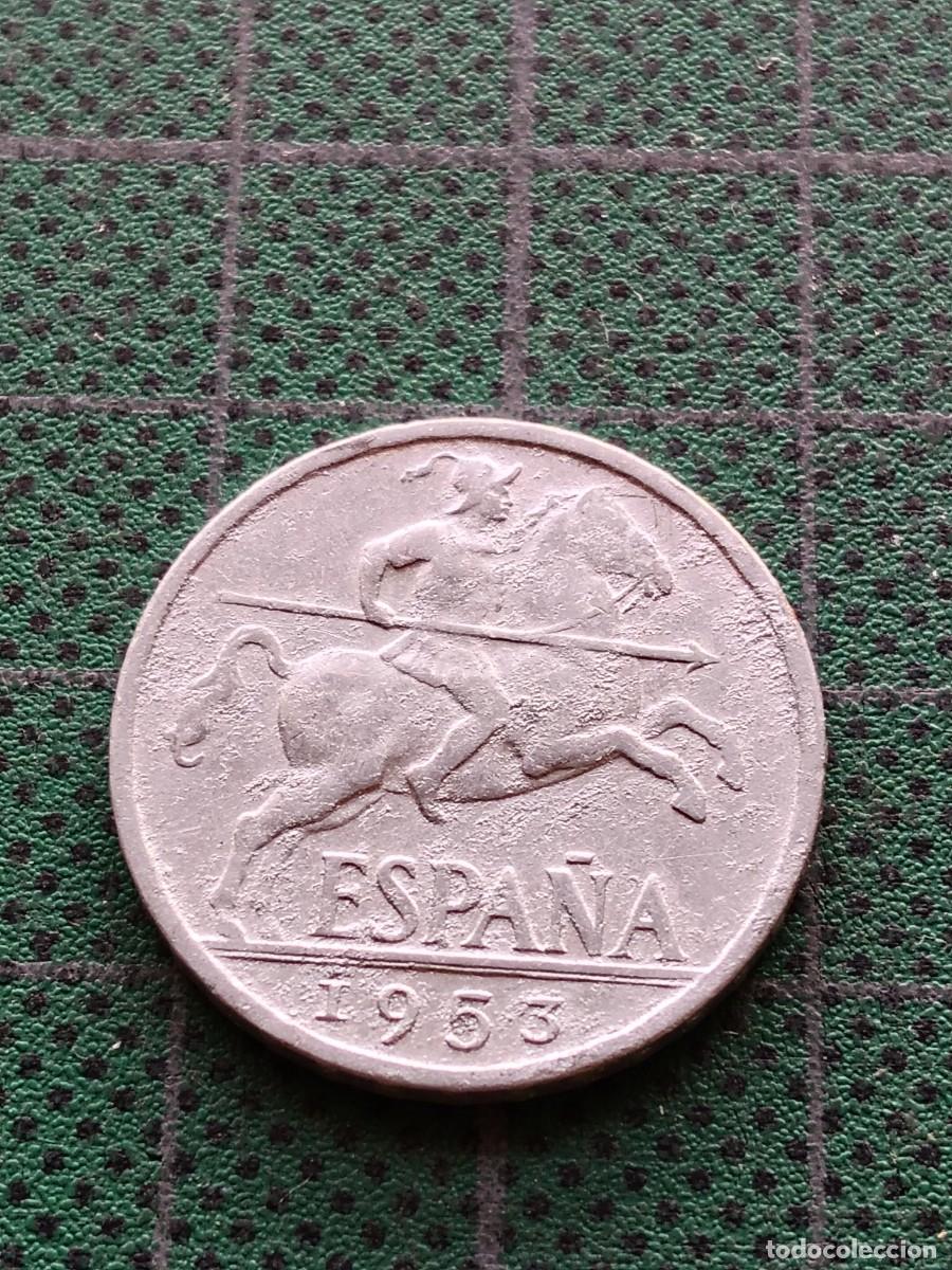 Monedas Franco: ESTADO ESPA&Ntilde;OL: 10 CENTIMOS 1953 - Foto 1