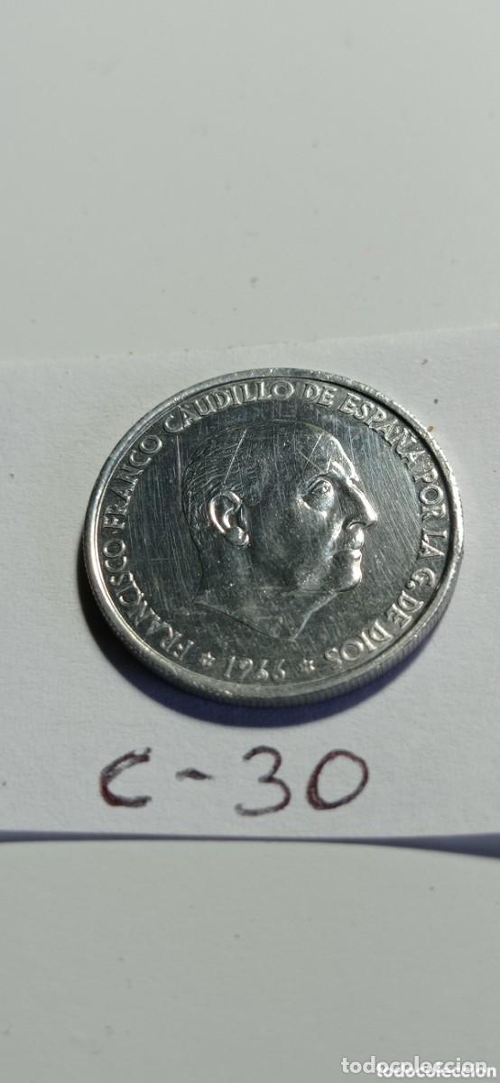 Monete Franco: MONEDA DE 0,50 PESETA / DEL ESTADO ESPAÑOL - 1966 - *72 / DE ALUMINIO