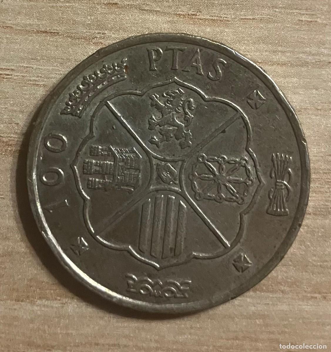 Monedas Franco: MONEDA 100PTS PLATA 1966 FRANCO - Foto 2