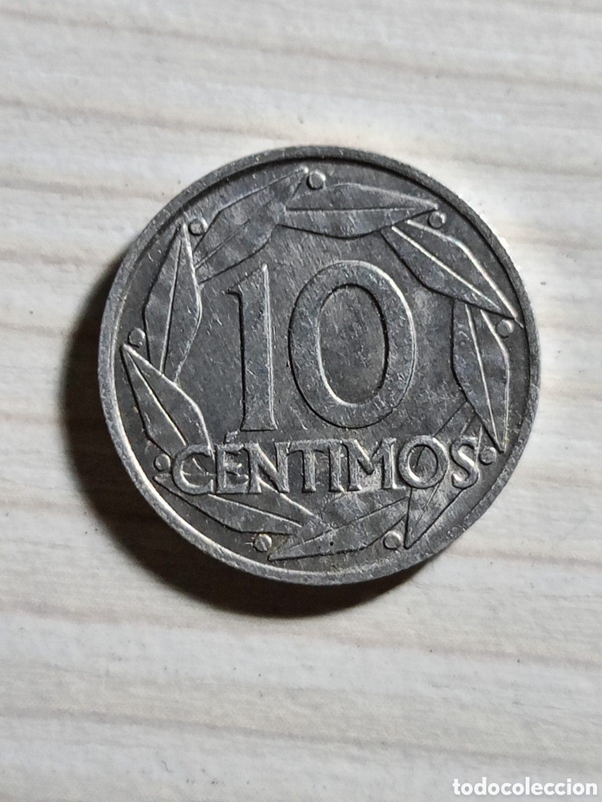 Monedas Franco: Moneda 10 c&eacute;ntimos Espa&ntilde;a 1959 Aluminio - Foto 1