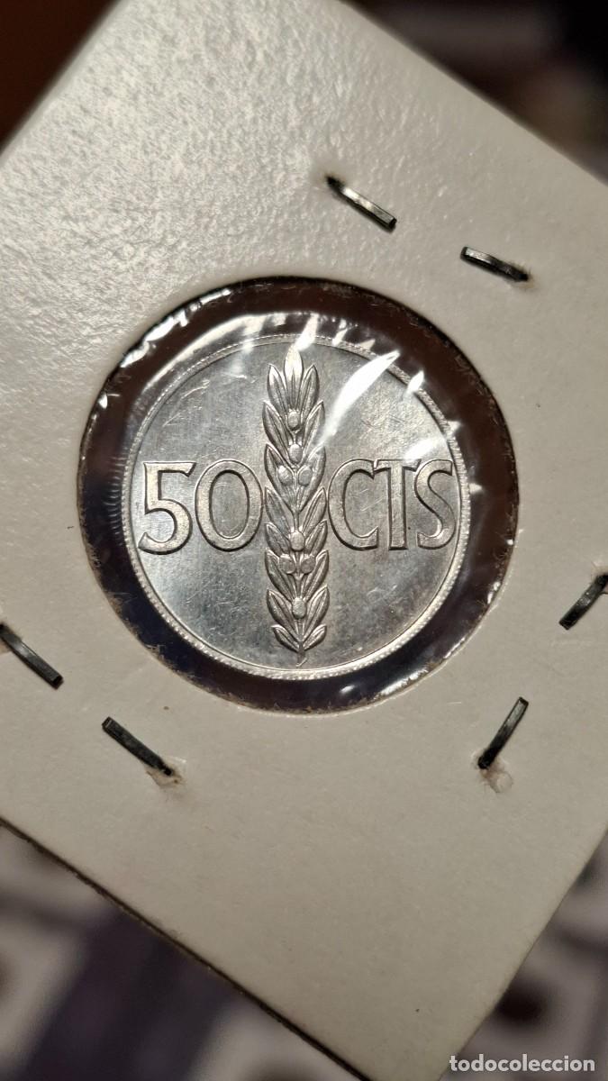 Monedas Franco: MONEDA DE 50 C&Eacute;NTIMOS DE 1966*19-71 - Foto 2