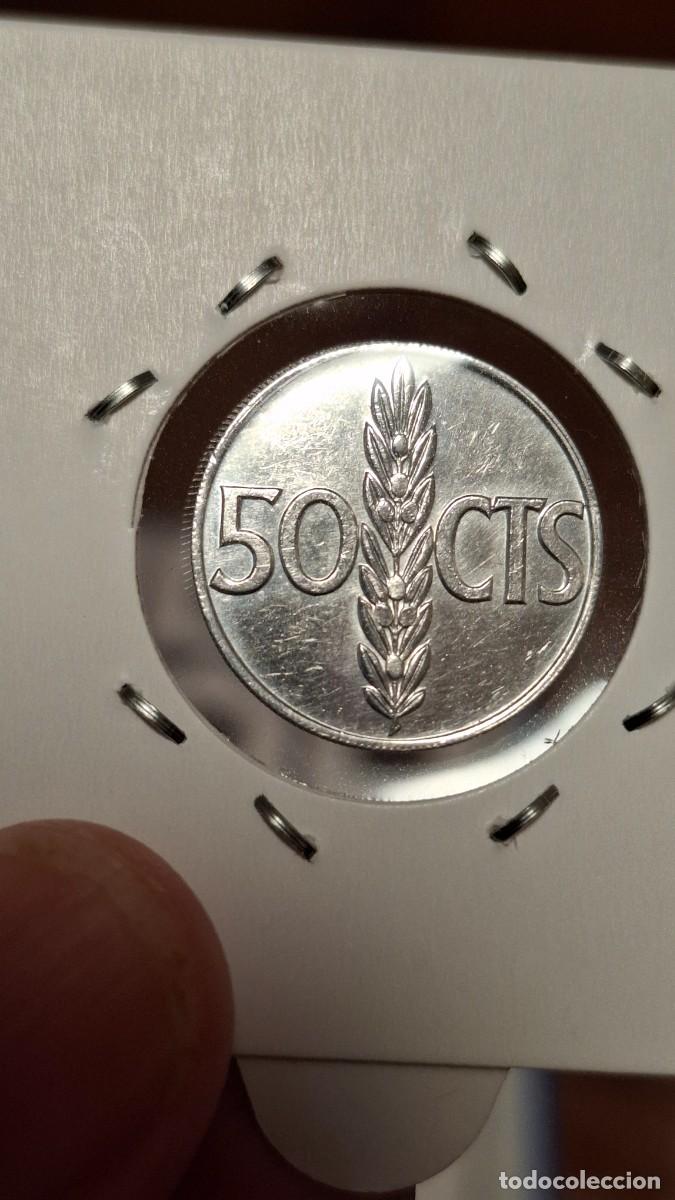 Monedas Franco: MONEDA DE 50 C&Eacute;NTIMOS DE 1966*19-73 - Foto 2