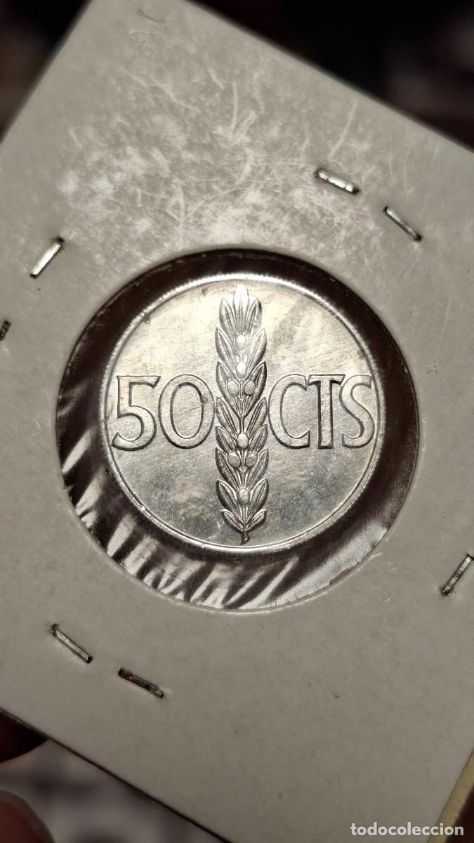 Monedas Franco: MONEDA DE 50 C&Eacute;NTIMOS DE 1966*19-73 - Foto 2