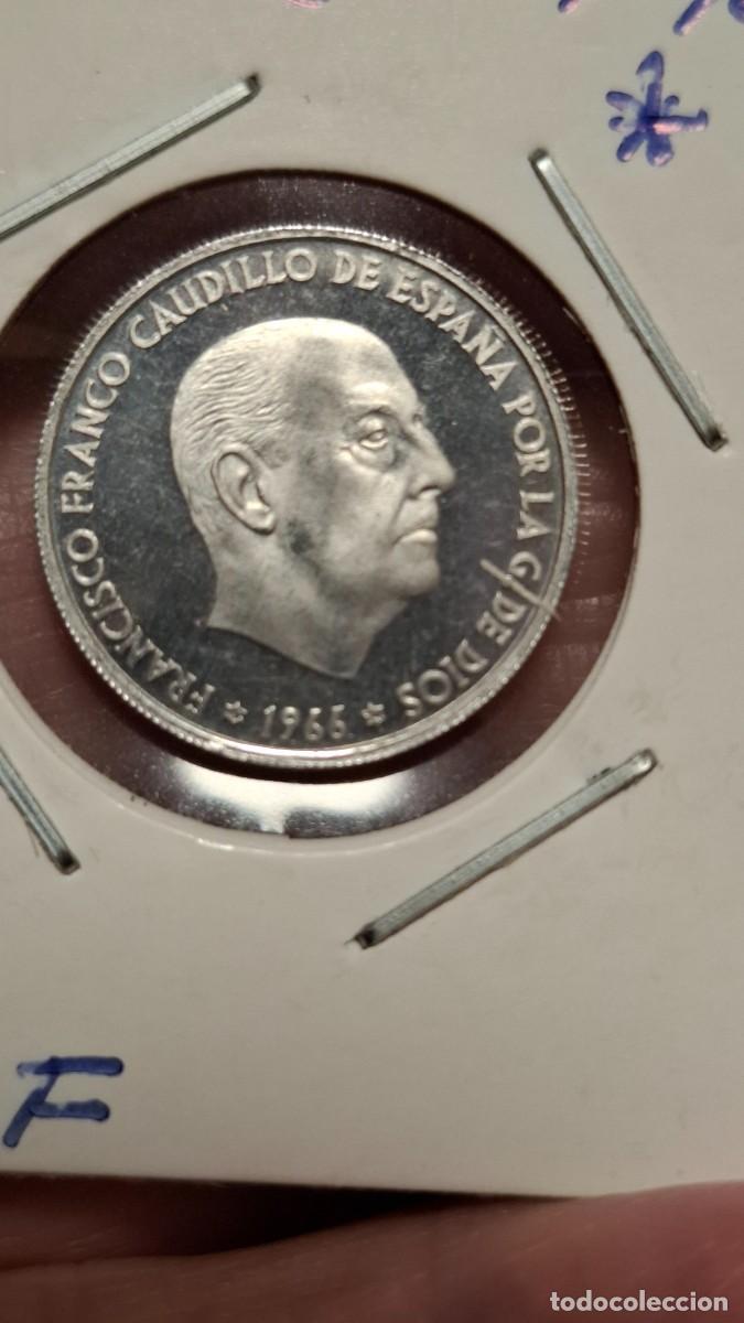 Monedas Franco: MONEDA DE 50 C&Eacute;NTIMOS DE 1966*19-74 PROFF - Foto 1
