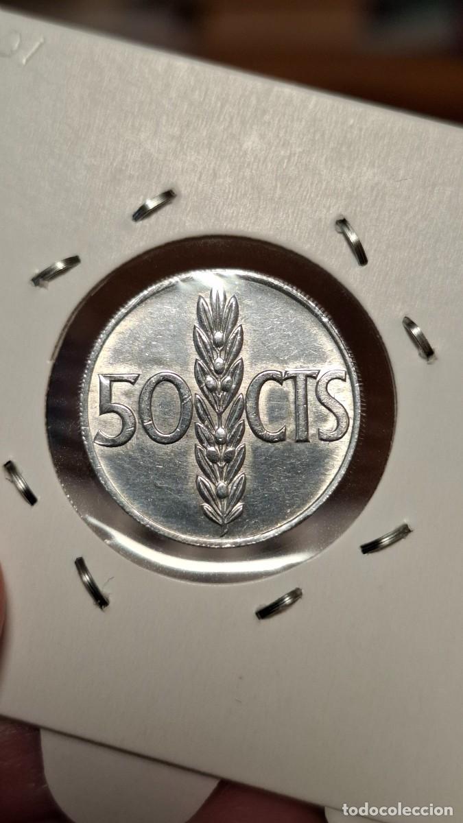 Monedas Franco: MONEDA DE 50 C&Eacute;NTIMOS DE 1966*19-72 ESCASA - Foto 2