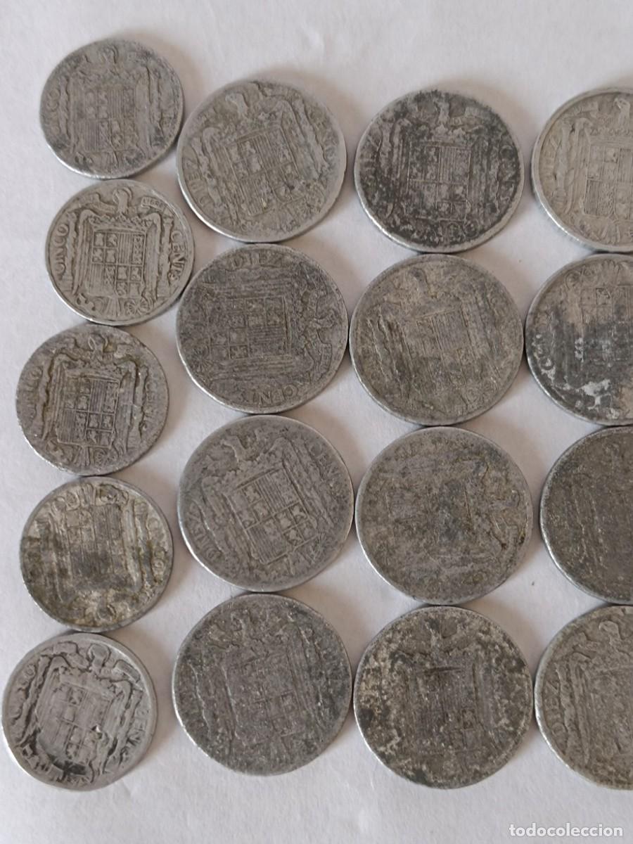 Monedas Franco: Lote de monedas antiguas Espa&ntilde;olas - Foto 2