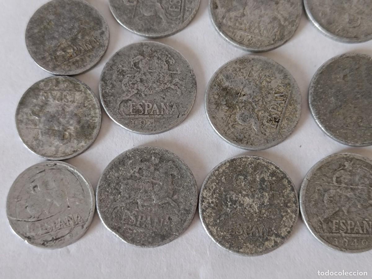 Monedas Franco: Lote de monedas antiguas Espa&ntilde;olas - Foto 11