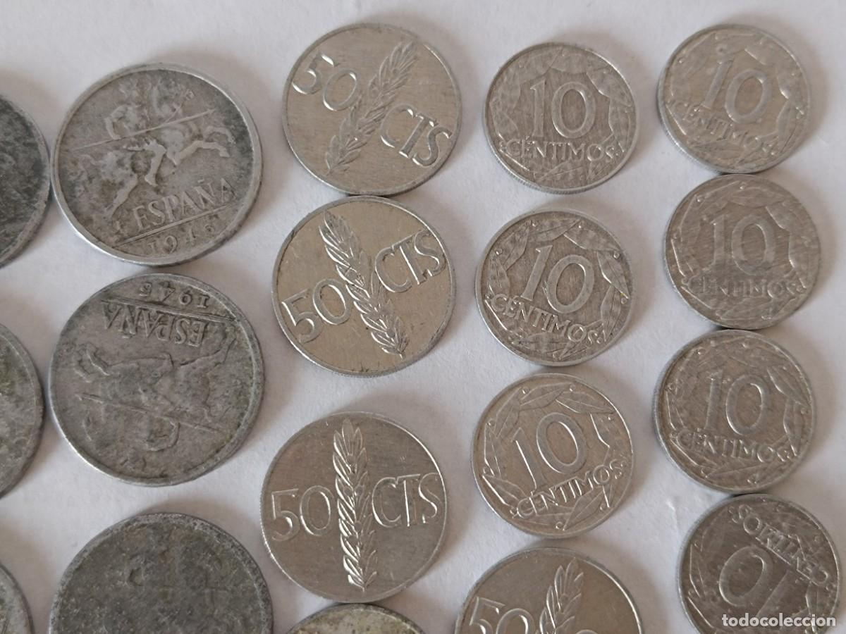 Monedas Franco: Lote de monedas antiguas Espa&ntilde;olas - Foto 13