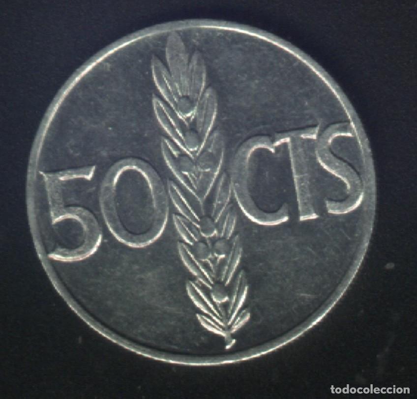 Monedas Franco: X-151- ESPA&Ntilde;A. 50 CENTIMOS. 1966 *73. - Foto 2