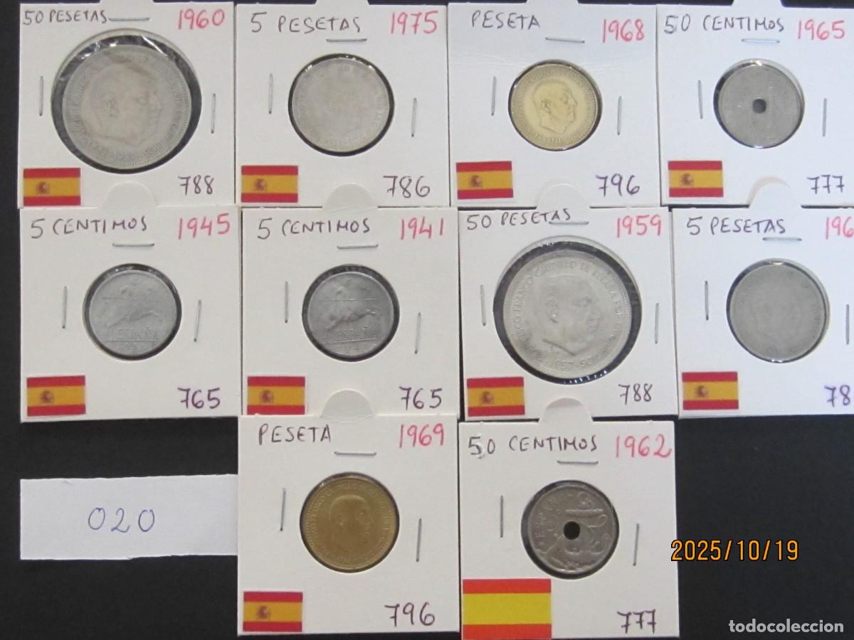 Monedas Franco: ESTADO ESPA&Ntilde;OL - L 020 - Foto 1
