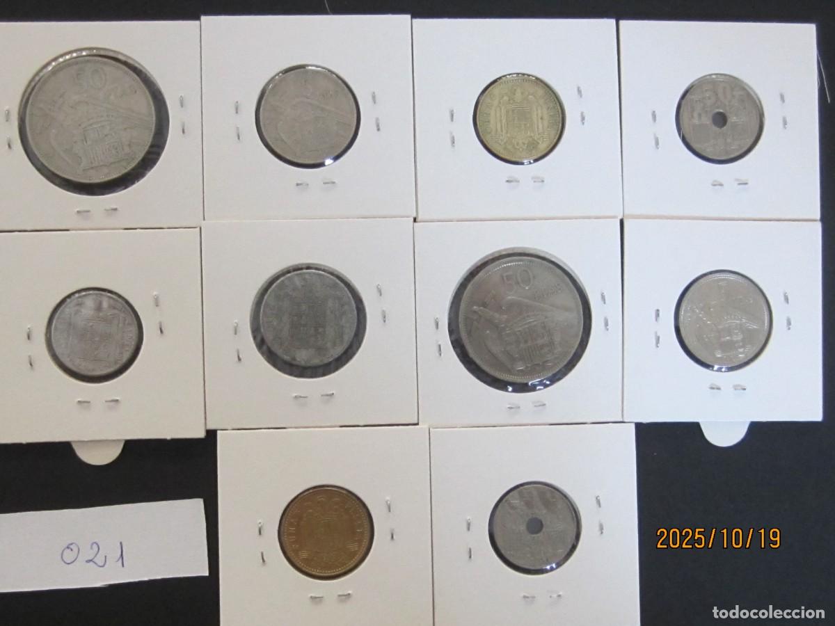 Monedas Franco: ESTADO ESPA&Ntilde;OL - L 021 - Foto 2