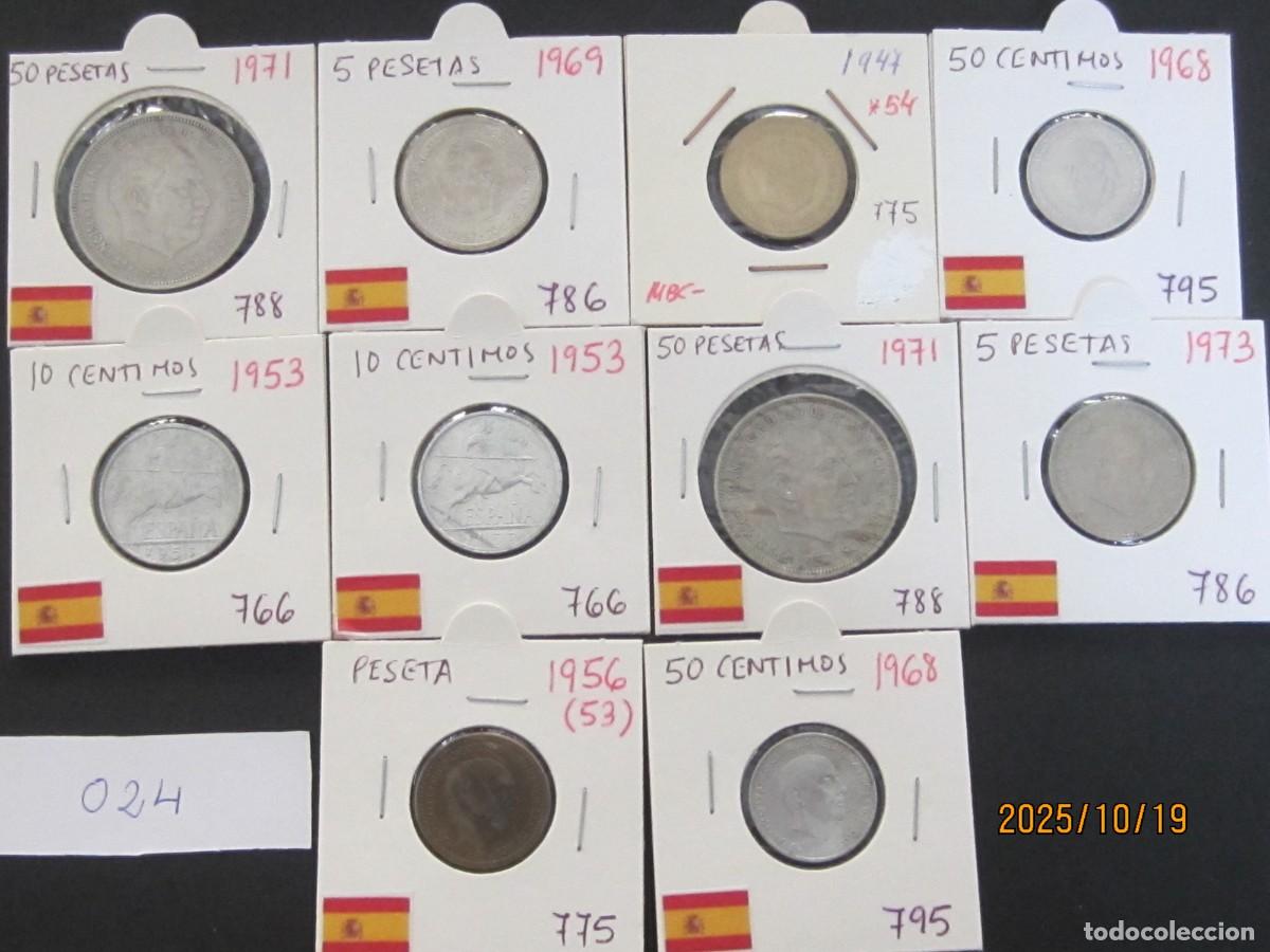 Monedas Franco: ESPA&Ntilde;A ESTADO ESPA&Ntilde;OL L - 024 - Foto 1