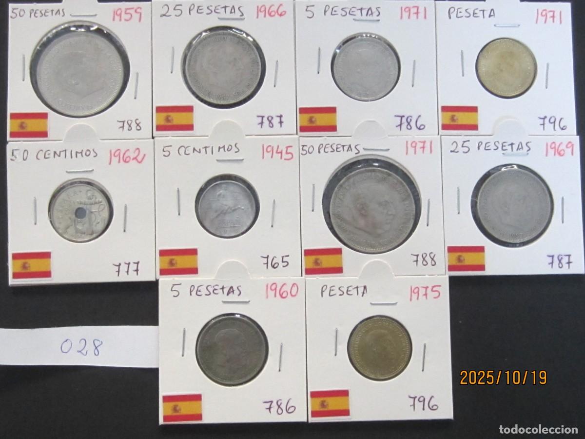 Monedas Franco: ESPA&Ntilde;A ESTADO ESPA&Ntilde;OL L - 028 - Foto 1