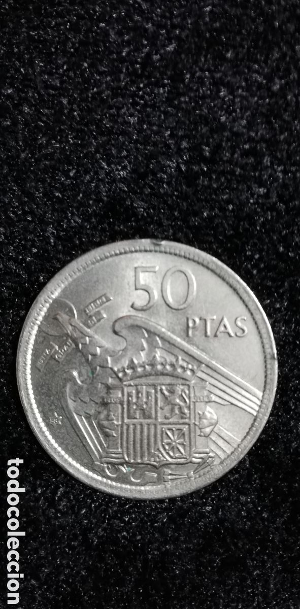 Monedas Franco: Moneda Franco de 50 pts. - Foto 3