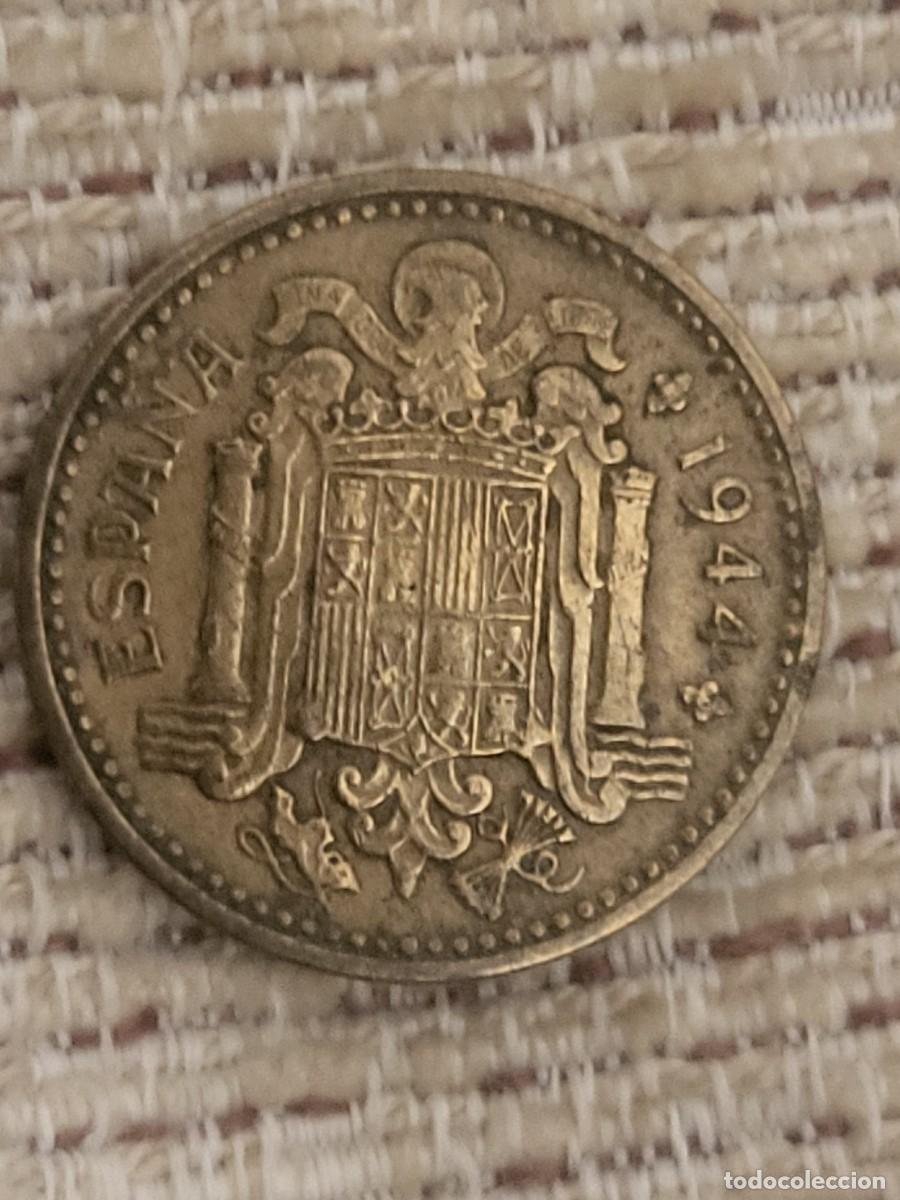Monedas Franco: MONEDA 1 PESETA 1944 - Foto 2