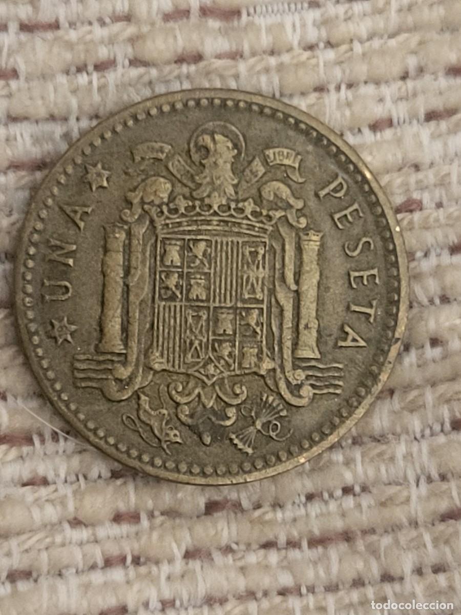 Monedas Franco: MONEDA 1 PESETA 1953 - Foto 2