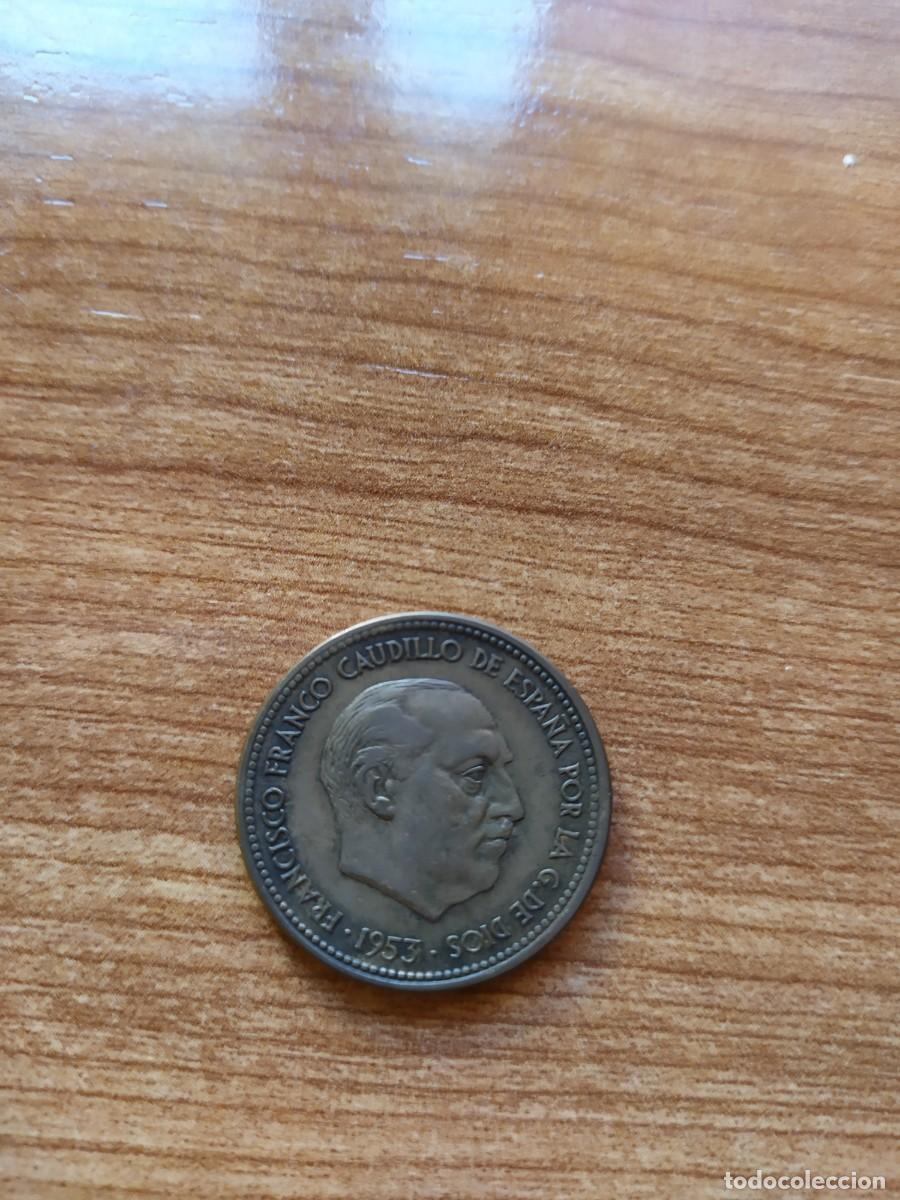 Monedas Franco: MONEDA DE 2,50 PESETAS DE 1953. BC+. - Foto 1