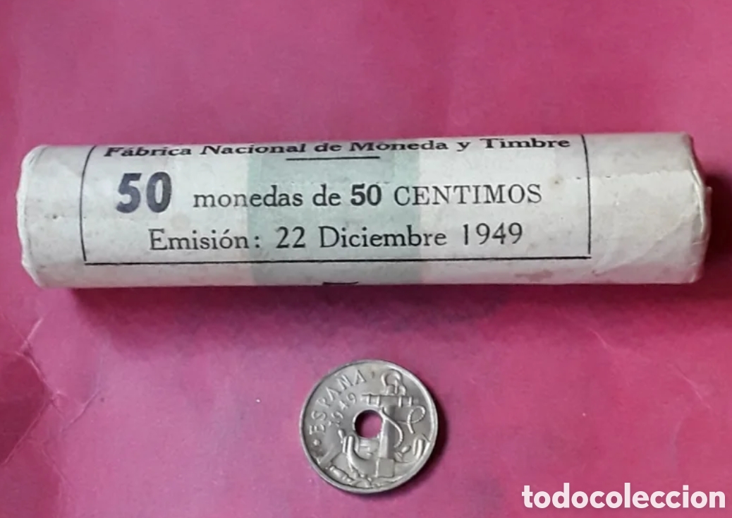 Monedas Franco: 1MONEDA 50 CENTIMOS 1949*52 SIN CIRCULAR - Foto 1