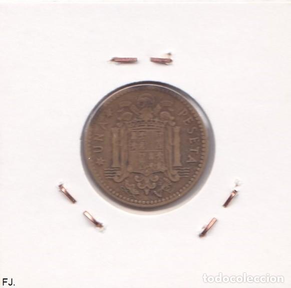 Monedas Franco: Moneda 1 Pta 1947*48 E Espa&ntilde;ol. Bc. - Foto 2