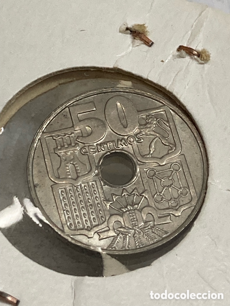Monedas Franco: Moneda 50 c&eacute;ntimos 1963 E65 /X4 - Foto 1