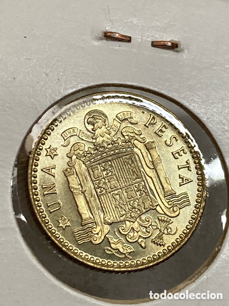 Monedas Franco: Moneda 1 peseta 1966 E72 /M16 - Foto 2