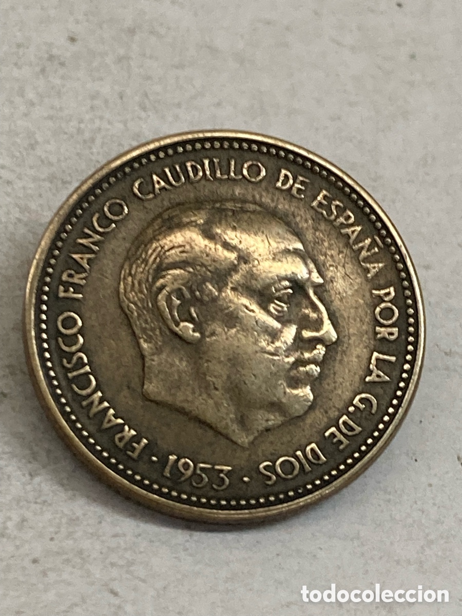 Monedas Franco: Moneda 2,5pesetas 1953 E53 V41 - Foto 1