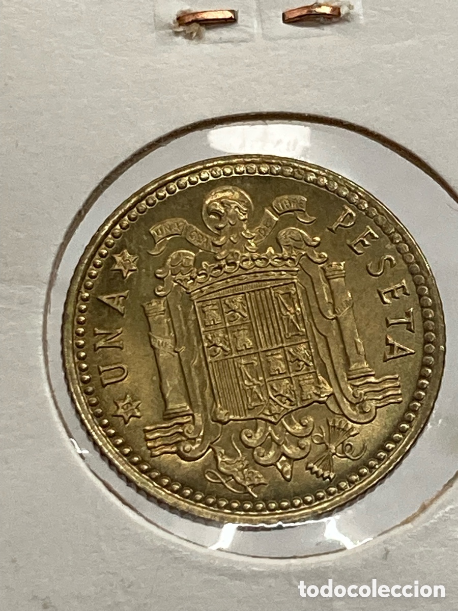 Monedas Franco: Moneda 1 peseta 1966 E75 /X7 - Foto 2