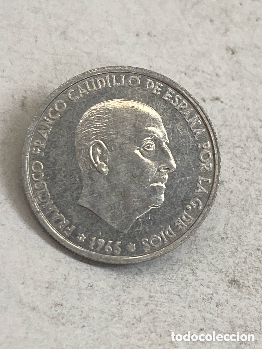 Monedas Franco: Moneda 50 Cts 1966 L59 - Foto 2