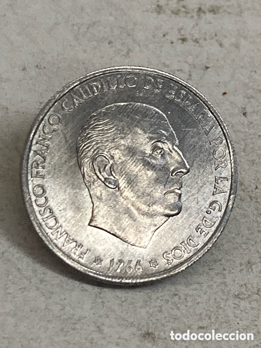 Monedas Franco: Moneda 50 Cts 1966 L59 - Foto 2