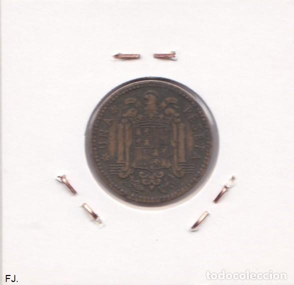 Monedas Franco: Moneda 1 Pta 1947*49 E Espa&ntilde;ol. Bc. - Foto 2
