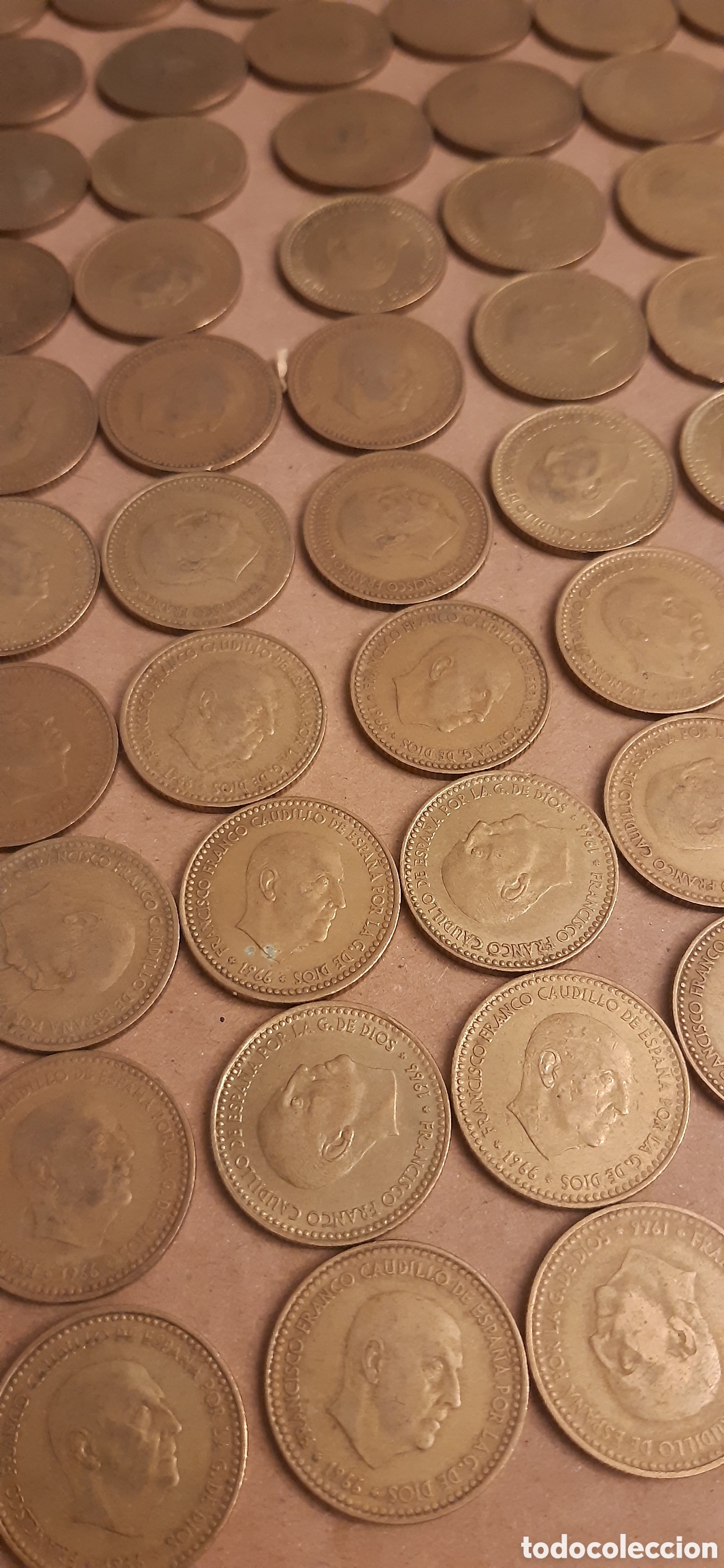 Monedas Franco: 150 monedas 1 peseta 1966 - Foto 5