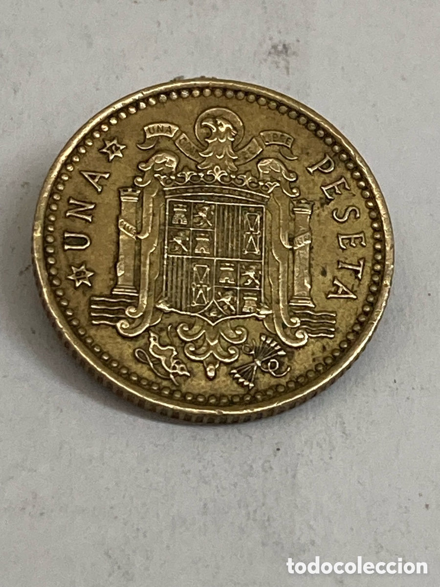 Monedas Franco: Moneda 1 peseta 1966 E77/L60 - Foto 2