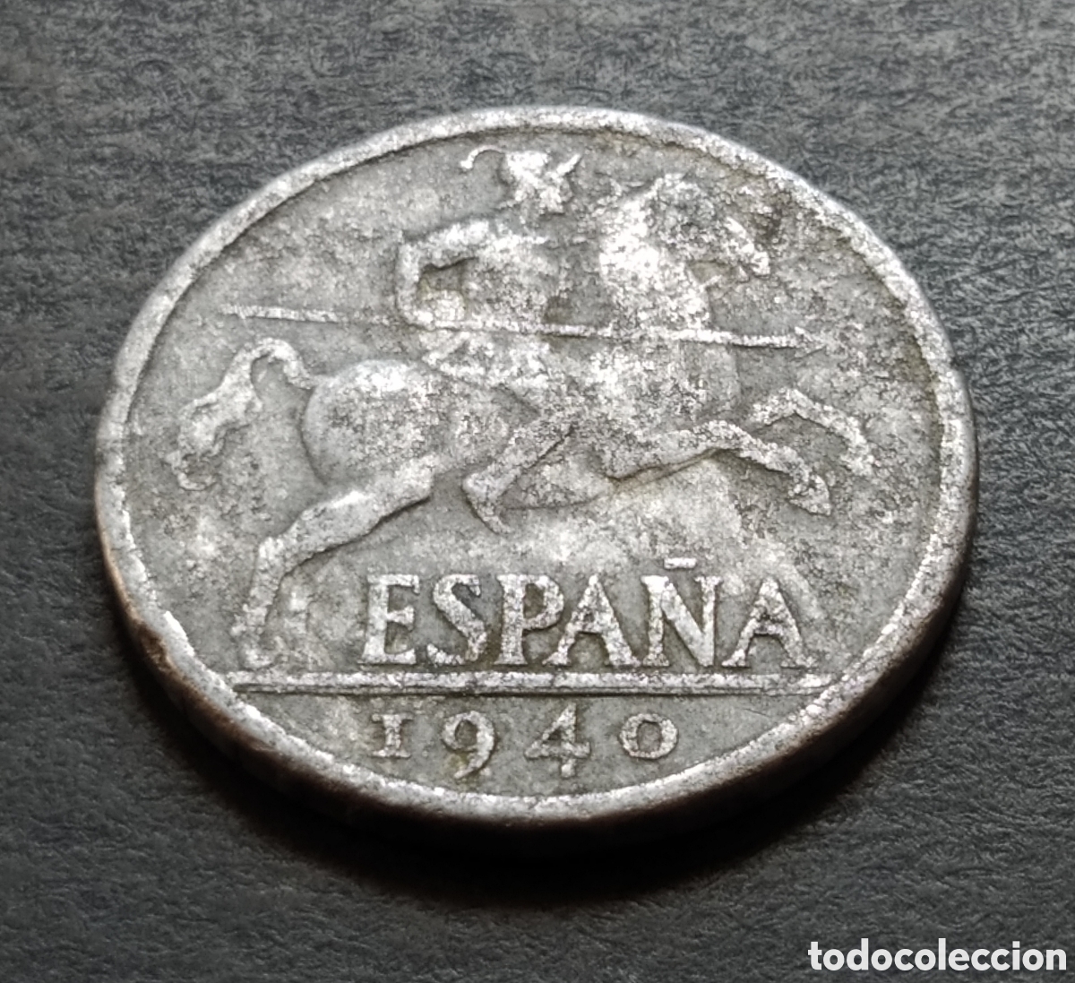 Monedas Franco: MONEDA - ESPA&Ntilde;A 10 C&Eacute;NTIMOS 1940 - Foto 4