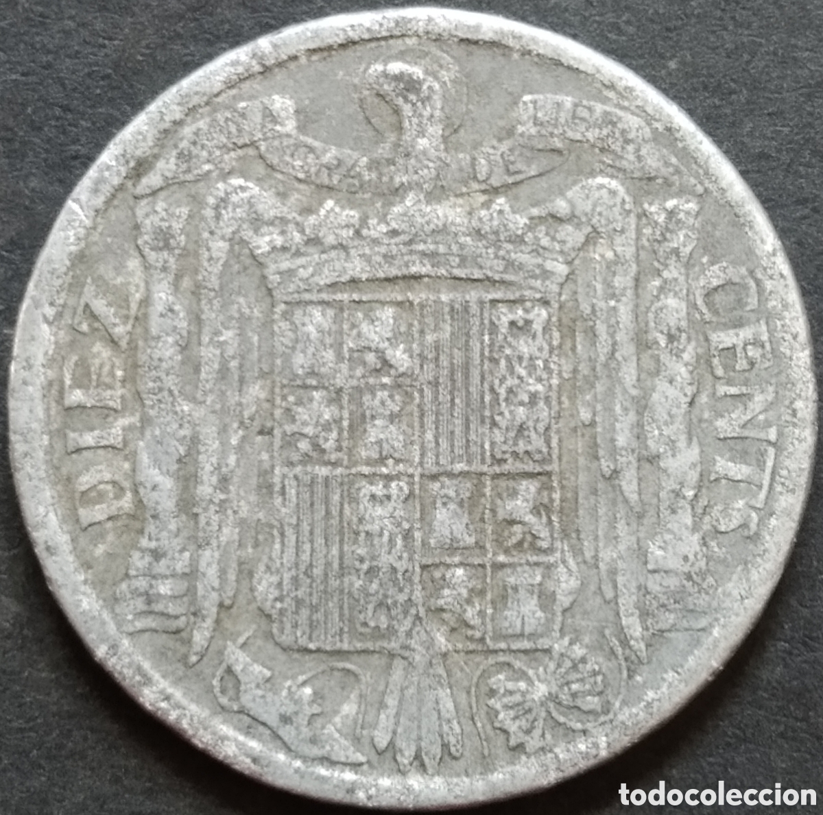 Monedas Franco: MONEDA - ESPA&Ntilde;A 10 C&Eacute;NTIMOS 1940 - Foto 1