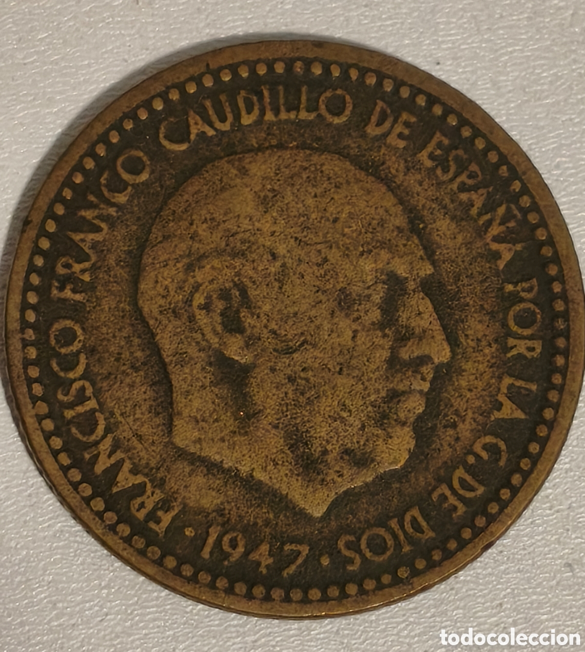 Monedas Franco: Peseta 1947 *48 EBC++ - Foto 1