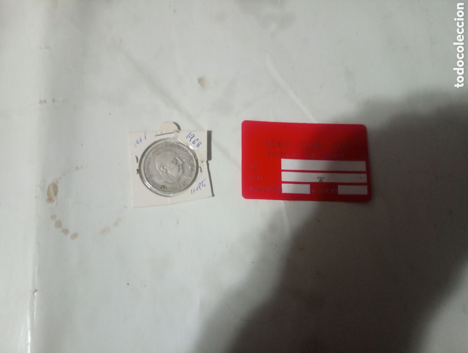 Monedas Franco: Moneda plata de 100 pesetas de 1966 68 - Foto 1