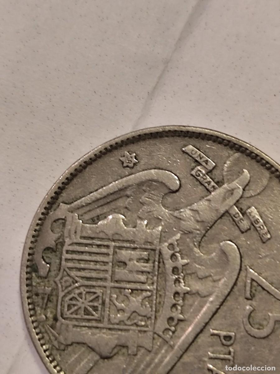 Monedas Franco: Moneda de 25 pesetas de 1957*58 - Foto 3