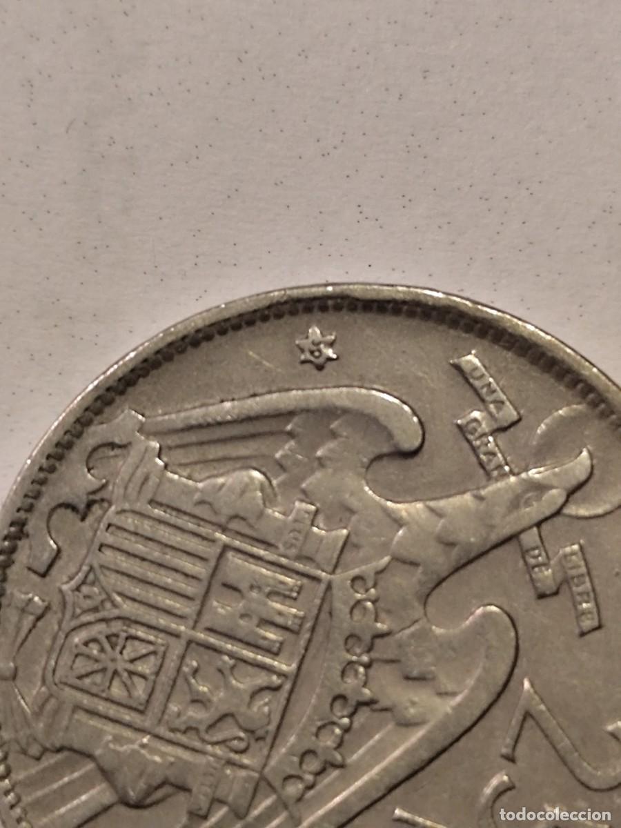 Monedas Franco: Moneda de 25 pesetas de 1957*59 - Foto 3