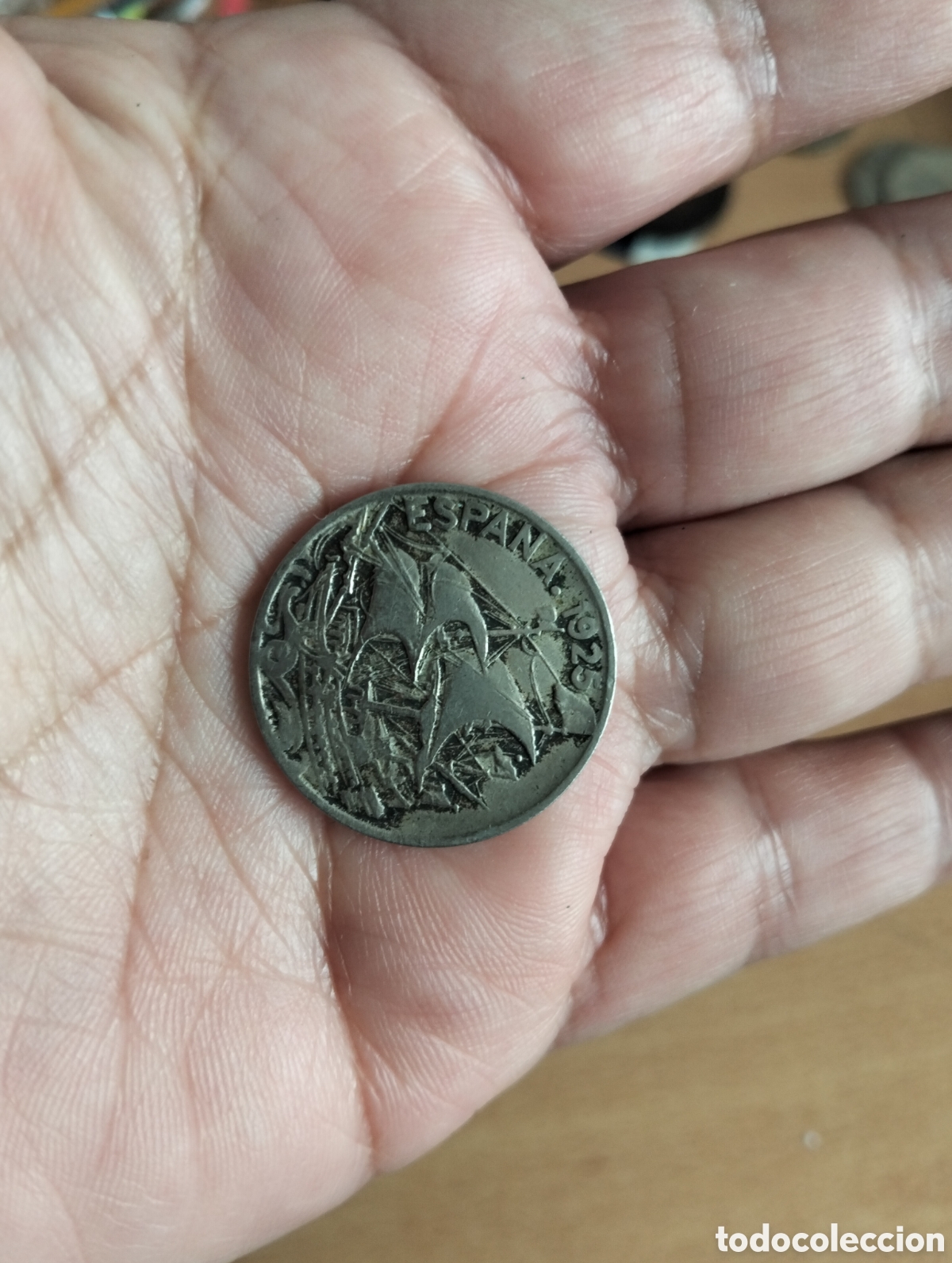 Monedas Franco: 25 c&eacute;ntimos del 1925 - Foto 2