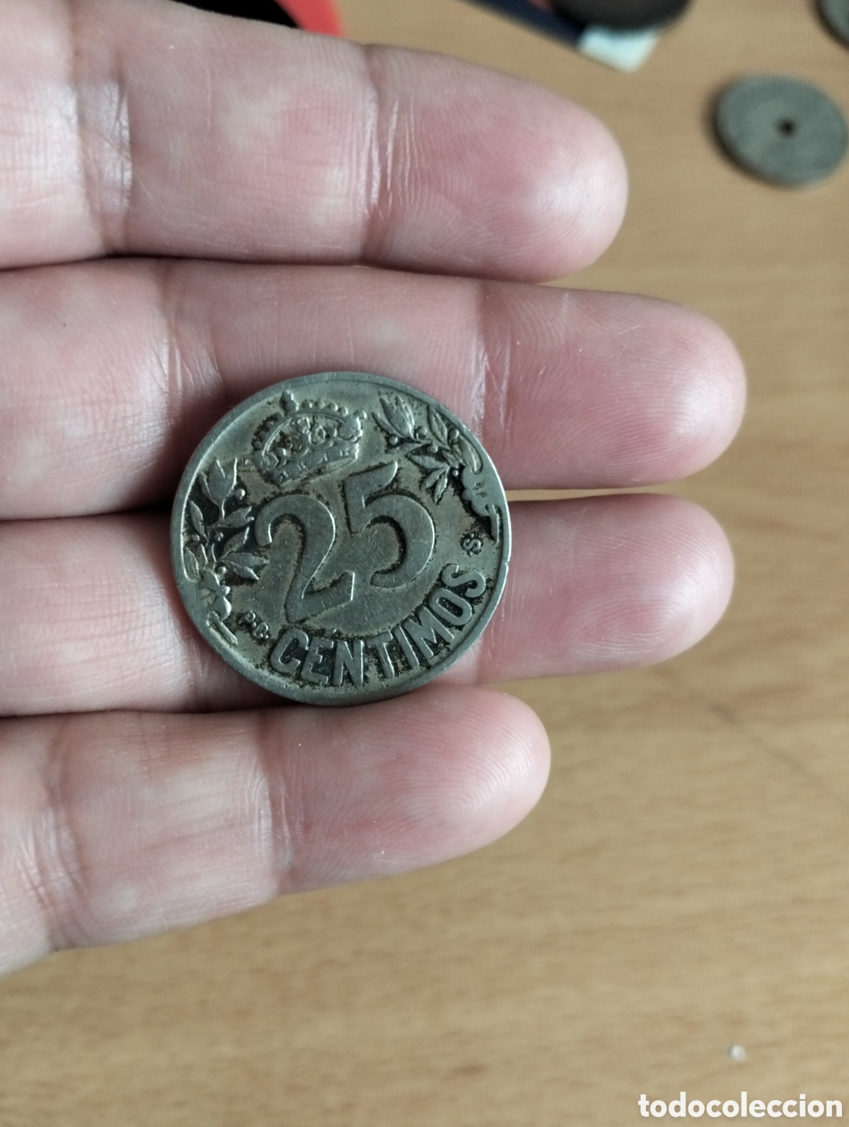 Monedas Franco: 25 c&eacute;ntimos del 1925 - Foto 1