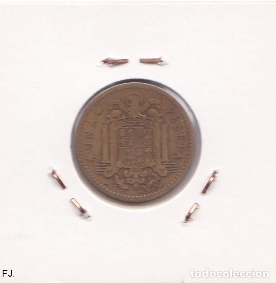 Monedas Franco: Moneda 1 Pta 1947*50 E Espa&ntilde;ol. Bc. - Foto 2
