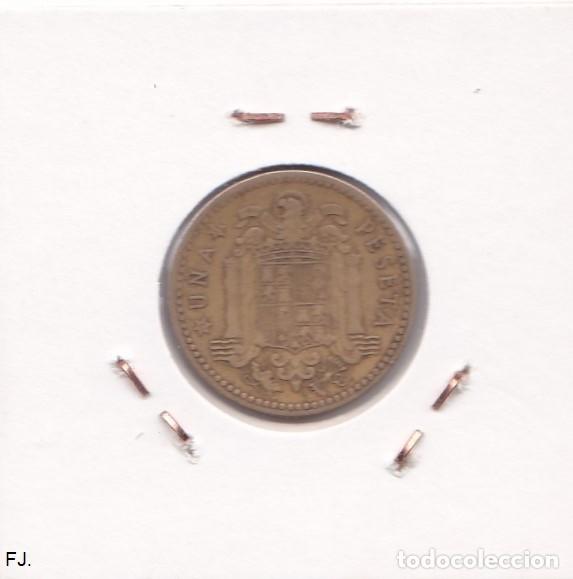 Monedas Franco: Moneda 1 Pta 1947*53 E Espa&ntilde;ol. Bc. - Foto 2