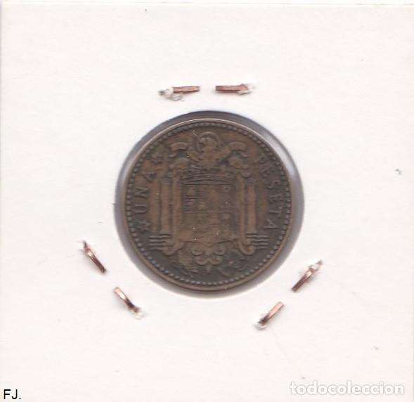 Monedas Franco: Moneda 1 Pta 1947*54 E Espa&ntilde;ol. Bc. - Foto 2