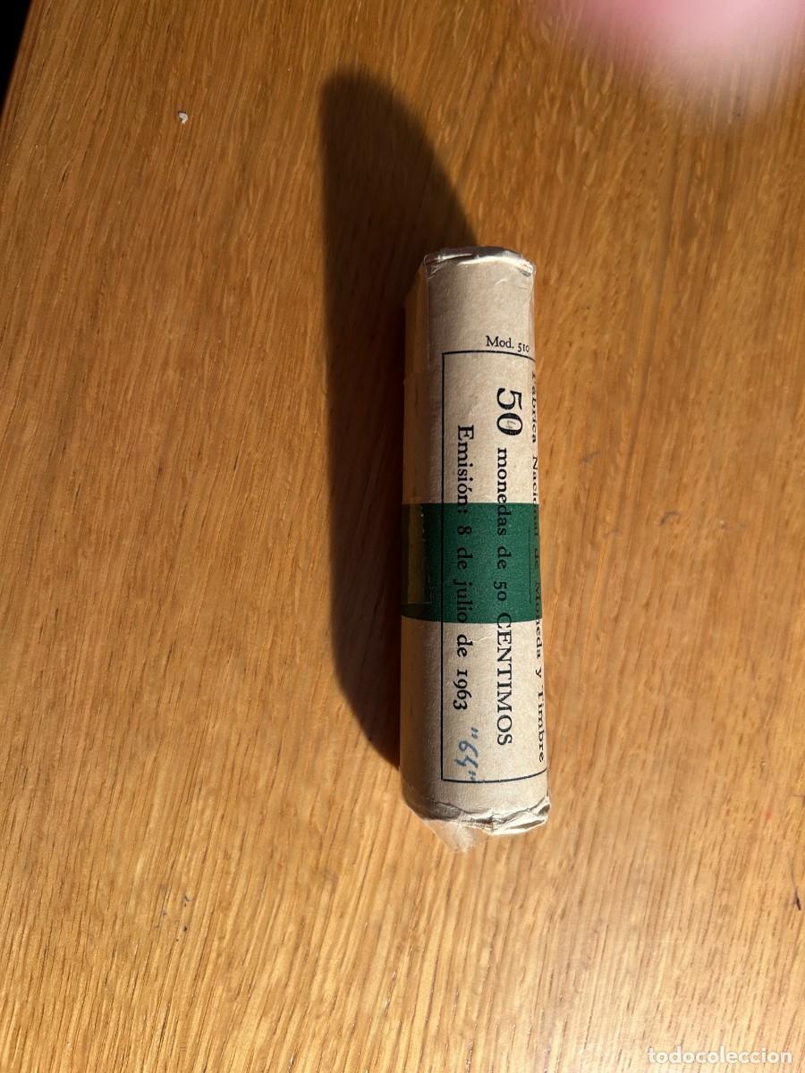 Moedas Franco: cartucho 50 centimos 1963 64