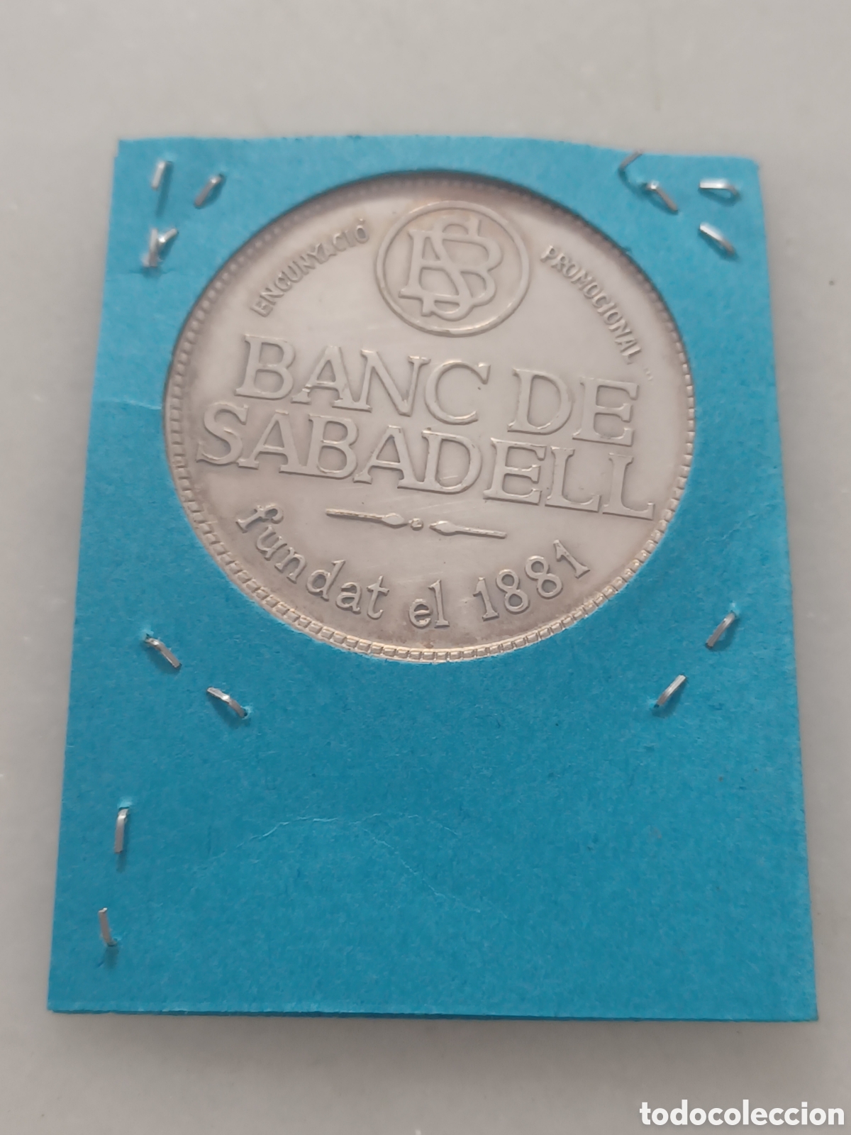 Monedas Franco: R&eacute;plica de moneda alfonso XII 1881 - Foto 2