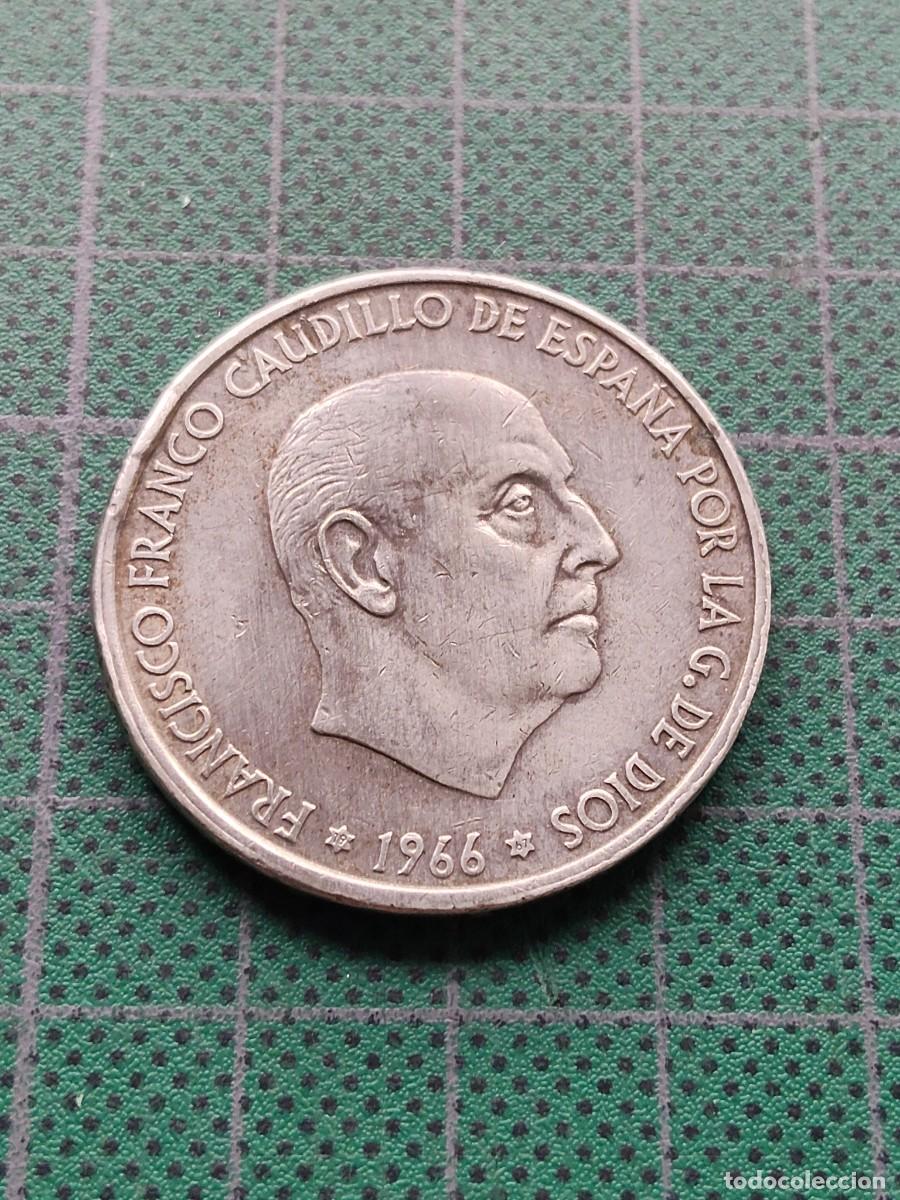 Monedas Franco: ESTADO ESPA&Ntilde;OL: 100 PESETAS 1966 ESTRELLA 19-67 / PLATA