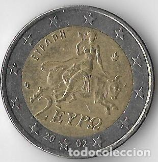Monedas Franco: GRECIA . 2 EUROS 2002/S ( ERROR EN CECA S ) - Foto 1