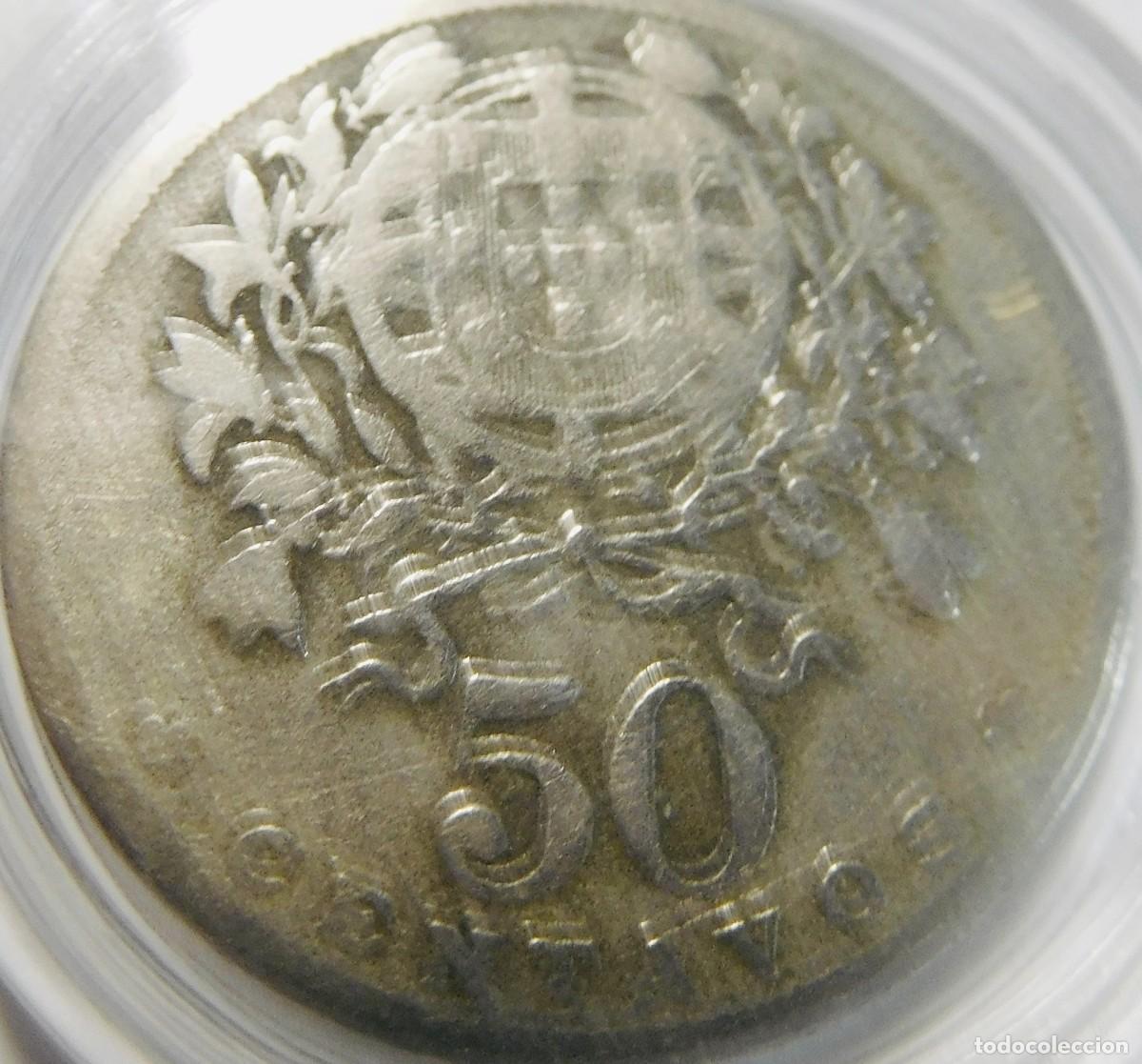 Monedas Franco: Moneda50 centimos portugueses - Foto 1