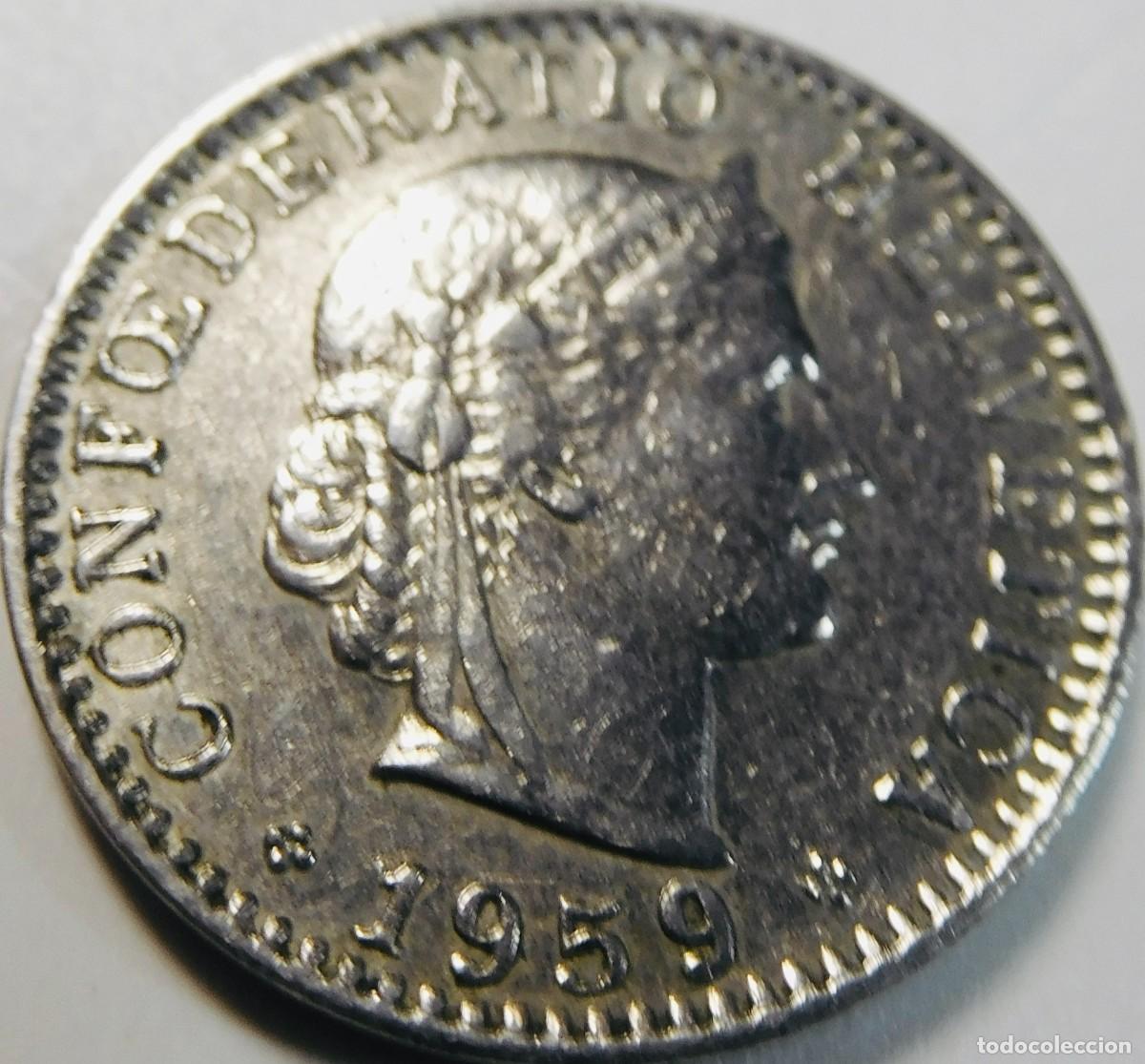 Monedas Franco: Moneda 20 centimos suiza,1939 - Foto 2